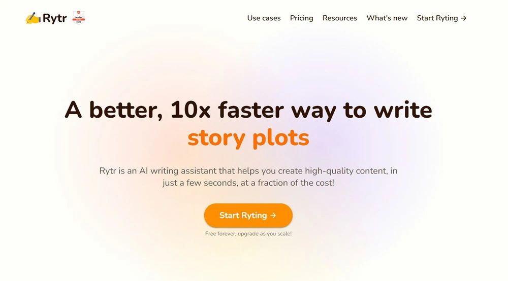 Rytr AI Content Writing Software Review