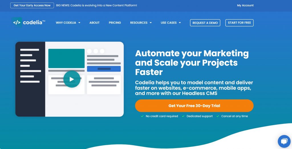 Codelia Automate Marketing Software