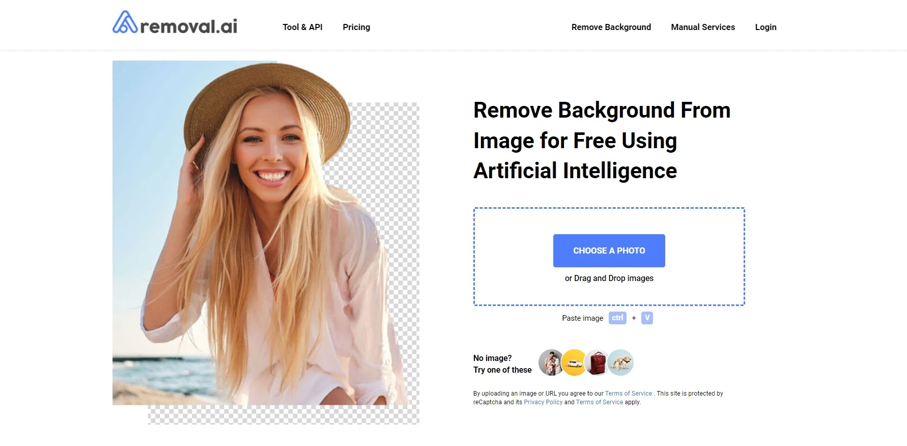 Removal.AI Easy Background Removal Software